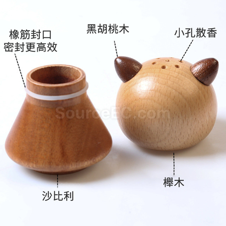 禮品訂造Lucky貓擴香木紀念品