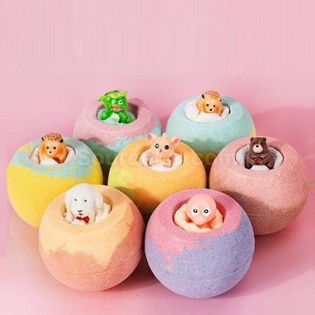 禮品訂造動物泡澡球紀念品