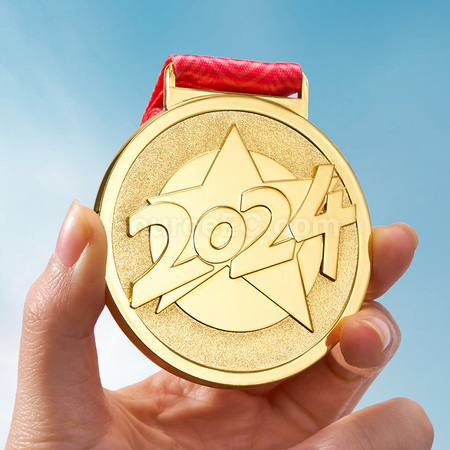 禮品訂造2024金屬獎牌紀念品