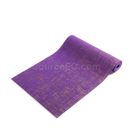 禮品訂造PVC黃麻瑜伽墊紀念品