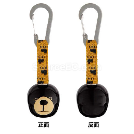 禮品訂造登山扣鈴鐺掛件紀念品