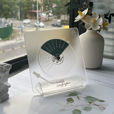 禮品訂造創意定製亞加力唱片月曆紀念品