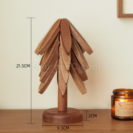 禮品訂造樹型隔熱墊杯墊紀念品