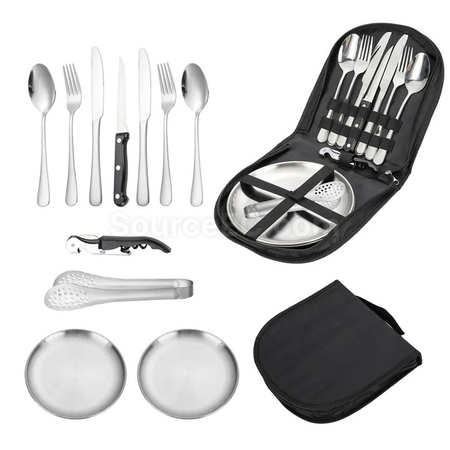 禮品訂造戶外旅行露營餐具套裝紀念品