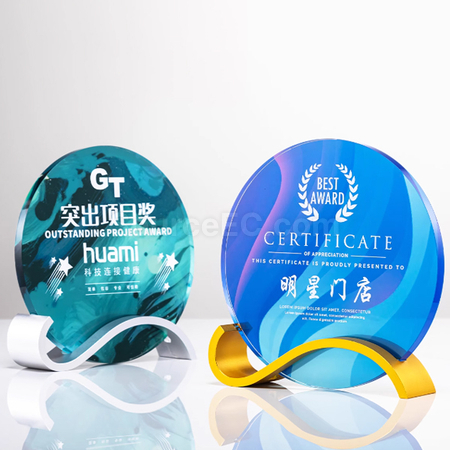 禮品訂造水晶獎座紀念品