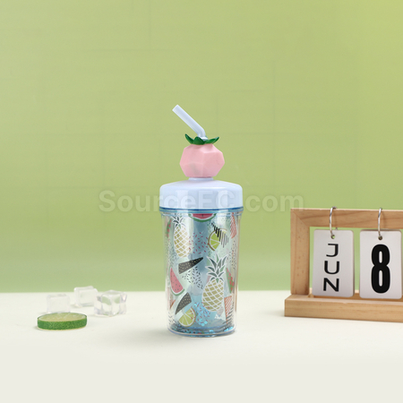 禮品訂造可愛吸管杯紀念品