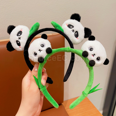 禮品訂造熊貓發箍紀念品