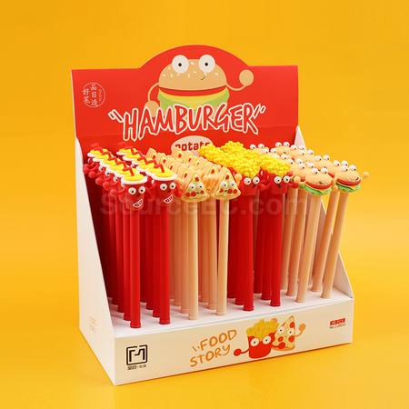 禮品訂造可愛美食中性筆紀念品