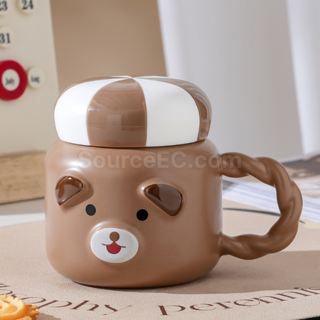 禮品訂造可愛動物馬克杯紀念品