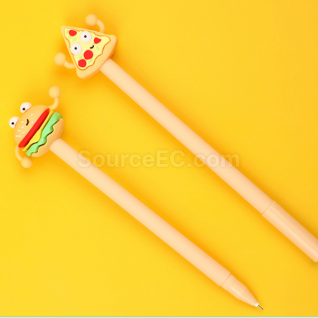 禮品訂造可愛美食中性筆紀念品