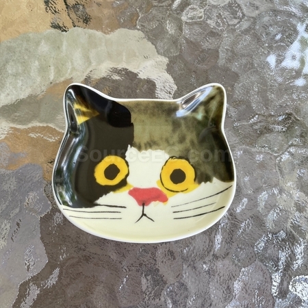 禮品訂造貓咪醬油碟紀念品