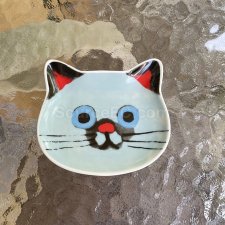 禮品訂造貓咪醬油碟紀念品