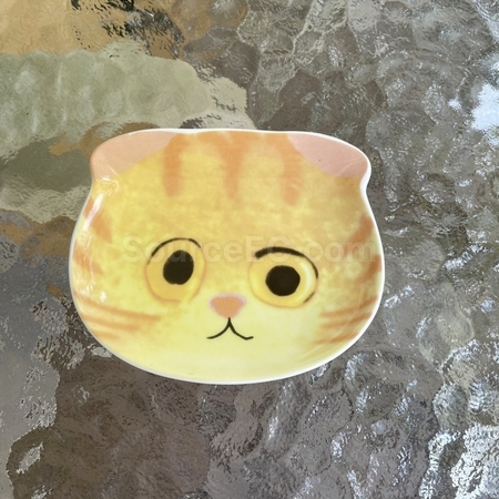 禮品訂造貓咪醬油碟紀念品