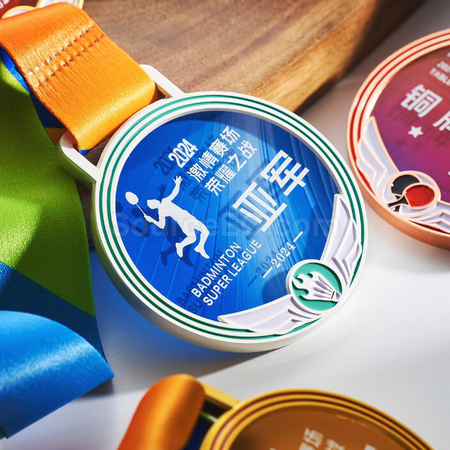 禮品訂造羽毛球獎牌紀念品