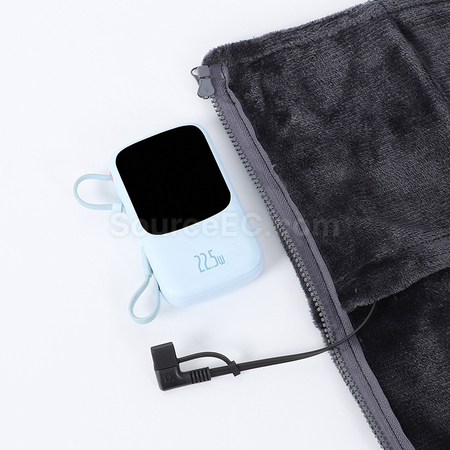 禮品訂造USB充電可水洗電熱暖披肩紀念品