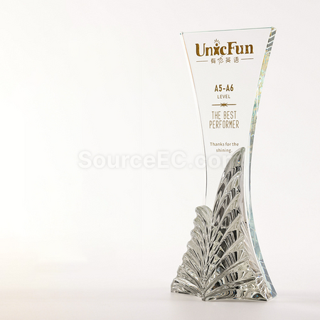 禮品訂造水晶獎座紀念品