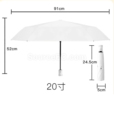 禮品訂造輕便6骨自動雨傘紀念品