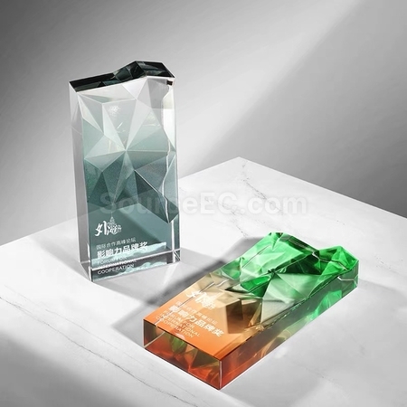 禮品訂造水晶獎座紀念品
