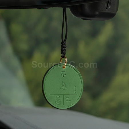 禮品訂造牛皮平安掛件紀念品