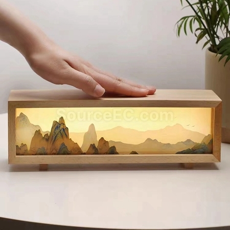 禮品訂造日照金山小夜燈紀念品