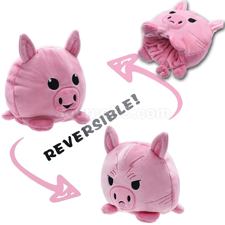 禮品訂造翻臉毛公仔紀念品