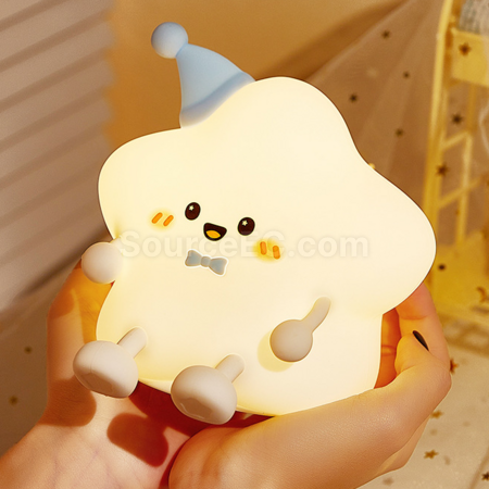 禮品訂造星星小夜燈/拍拍燈紀念品