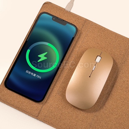 禮品訂造無線滑鼠墊+數據線+充電寶套裝紀念品