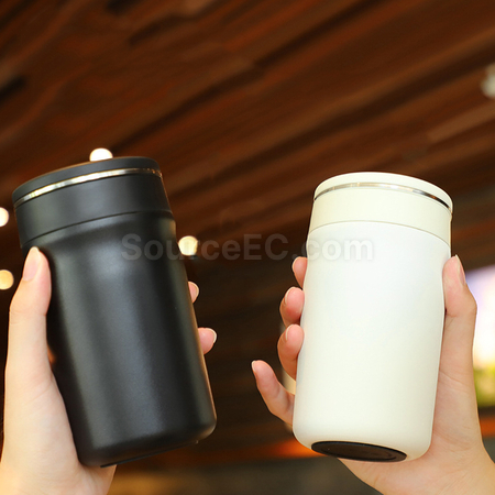 禮品訂造316旋轉開蓋咖啡杯紀念品