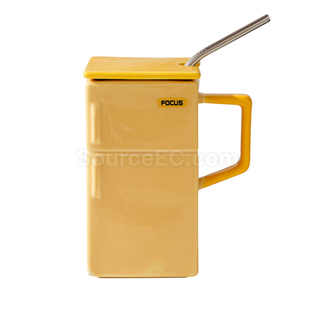 禮品訂造冰箱造型馬克杯紀念品