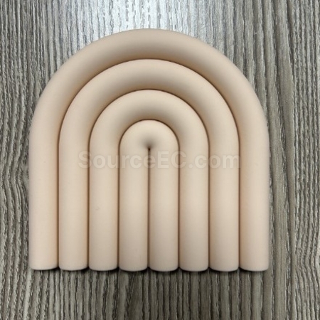 禮品訂造雲朵矽膠隔熱墊紀念品