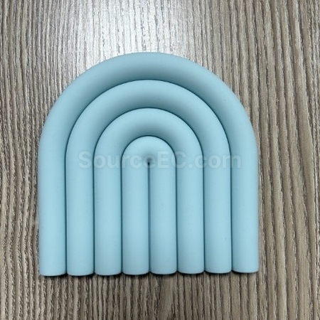 禮品訂造雲朵矽膠隔熱墊紀念品