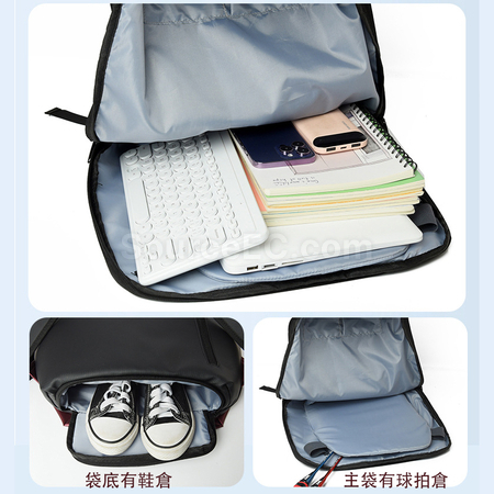 禮品訂造多功能羽毛球網球運動背囊紀念品