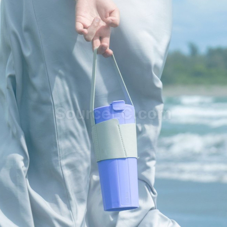 禮品訂造PU手提隔熱杯套紀念品
