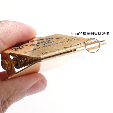 禮品訂造黃銅夾子紀念品