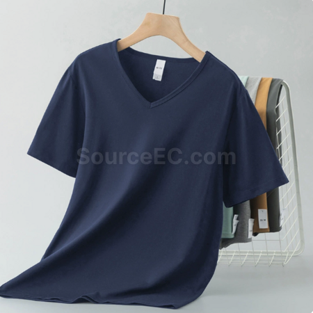 禮品訂造莫代爾V領T恤紀念品