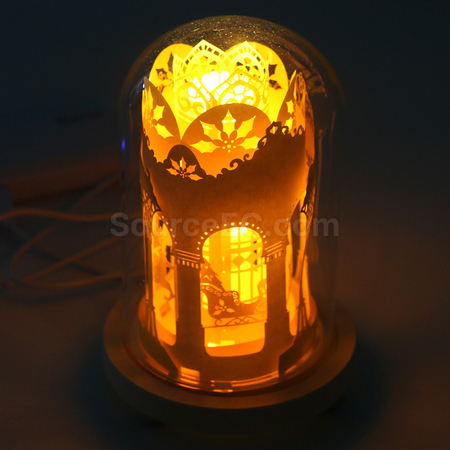 禮品訂造光影聖誕鹿王小夜燈紀念品