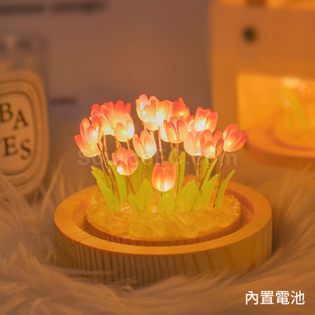 禮品訂造鬱金香小夜燈紀念品