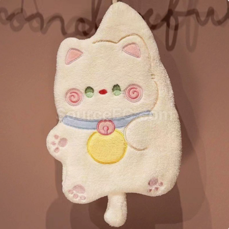 禮品訂造小貓擦手巾紀念品