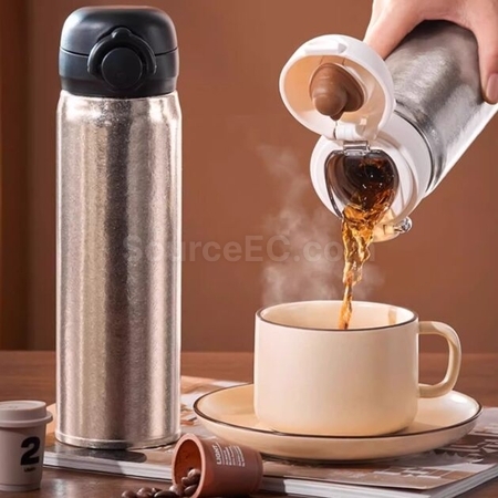 禮品訂造雙層純鈦保溫杯紀念品