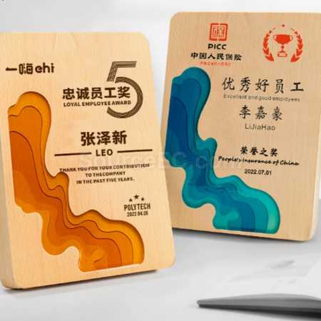 禮品訂造木獎座紀念品