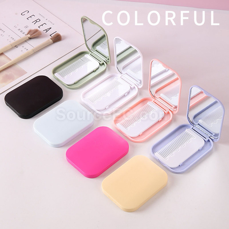 禮品訂造折疊鏡梳紀念品