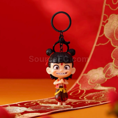 禮品訂造哪吒鑰匙扣紀念品