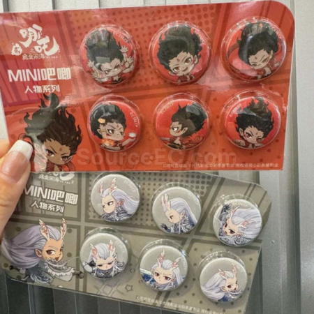 禮品訂造哪吒徽章紀念品