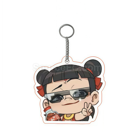 禮品訂造加厚亞克力鎖匙扣紀念品