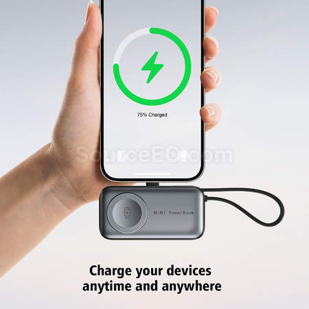 禮品訂造便攜式三合一無線充移動電源紀念品