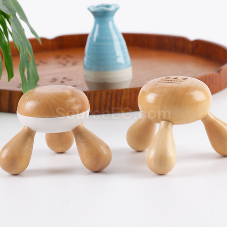 禮品訂造木質手動按摩器紀念品