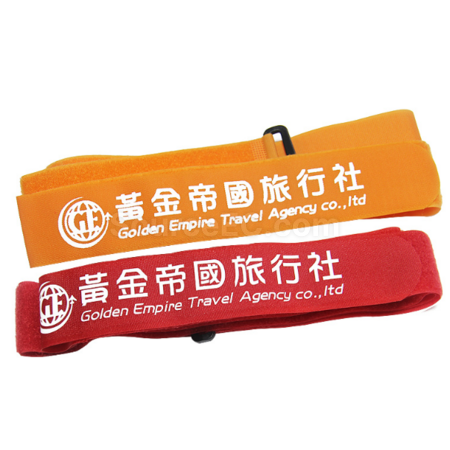 禮品訂造魔術貼行李綁帶紀念品
