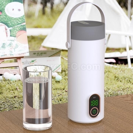 禮品訂造隨身充電無線燒水不插電水壺紀念品