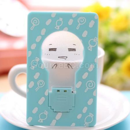 禮品訂造折疊卡片led小夜燈紀念品