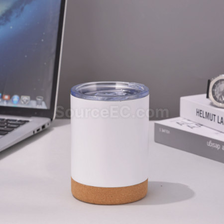 禮品訂造軟木底保溫馬克杯紀念品